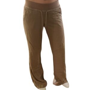 Beige Drawstring Lounge Pants